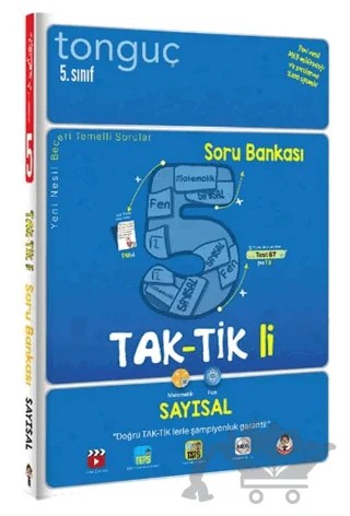 5. Sınıf Tak-Tik'li Sayısal Soru Bankası – Kolektif – Tonguç Akademi kitap kapağı