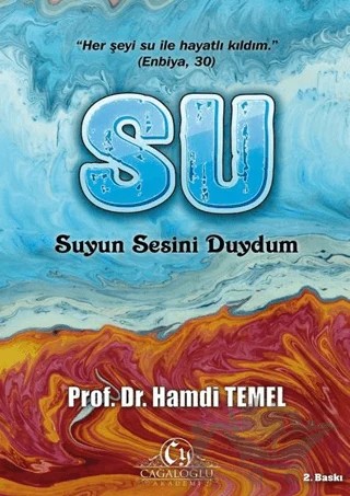 Su - Suyun Sesini Duydum – Hamdi Temel – Cağaloğlu Yayınevi kitap kapağı