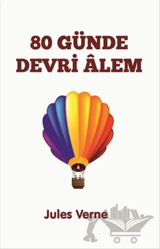 80 Günde Devri Alem – Jules Verne – Serüven Yayınevi kitap kapağı