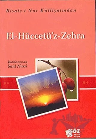 El-Hüccetü'z-Zehra (Mini Boy) – Bediüzzaman Said-i Nursi – Söz Basım Yayın kitap kapağı