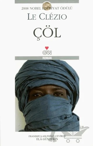 Çöl – Jean-Marie Gustave Le Clezio – Can Yayınları kitap kapağı