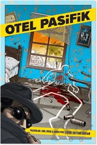 Otel Pasifik – Amos Poe, Joel Rose – Arka Bahçe Yayıncılık kitap kapağı