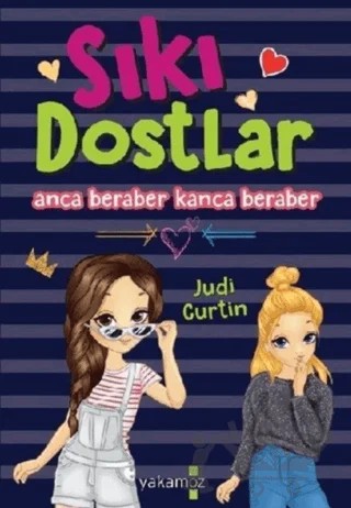 Sıkı Dostlar - Anca Beraber Kanca Beraber – Judi Curtin – Yakamoz Yayınevi kitap kapağı