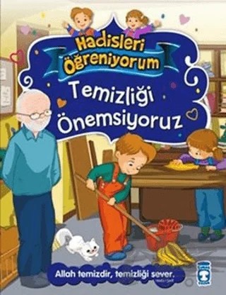 Temizliği Önemsiyoruz - Hadisleri Öğreniyorum – Nur Kutlu – Gülce Çocuk kitap kapağı