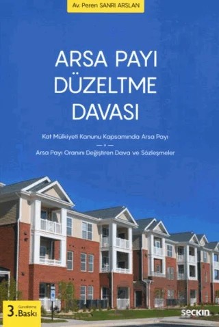 Arsa Payı Düzeltme Davası – Peren Sanrı Arslan – Seçkin Yayıncılık kitap kapağı