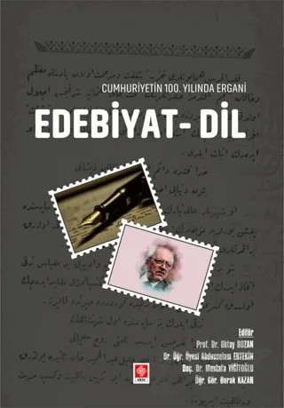 Cumhuriyetin 100. Yılında Ergani Edebiyat - Dil – Kolektif – Ekin Basım Yayın kitap kapağı