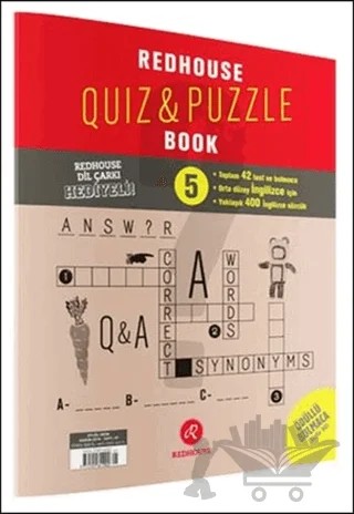 Redhouse Quiz & Puzzle Book Sayı: 5 Ekim 2016 – Redhouse Kidz Yayınları kitap kapağı