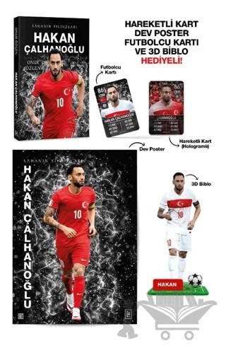 Hakan Çalhanoğlu - Sahanın Yıldızları – Onur Özgen – Parodi Yayınları kitap kapağı