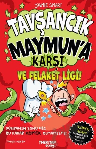 Tavşancık Maymun’a Karşı ve Felaket Ligi – Jamie Smart – The Kitap Çocuk kitap kapağı