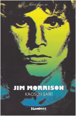 Jim Morrison – Frederic Bertocchini – Flaneur Books kitap kapağı