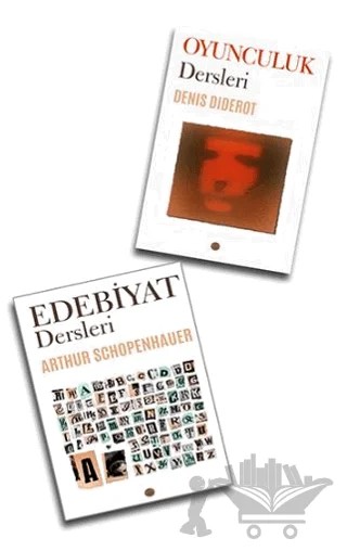 Edebiyat ve Tiyatro Dersleri Seti 2 Kitap – Arthur Schopenhauer, Denis Diderot – Kafe Kültür Yayıncılık kitap kapağı