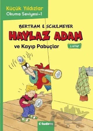 Haylaz Adam - 3 Kayıp Pabuçlar – Rüdiger Bertram – Tudem Yayınları kitap kapağı