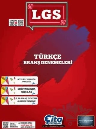 LGS Türkçe Branş Denemeleri – Kolektif – Çita Yayınları kitap kapağı