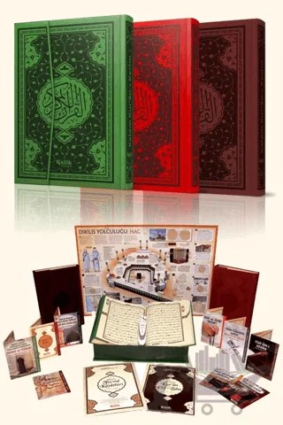 Çelik Kalem Kur'an-ı Kerim Seti – Kolektif – Çelik Yayınevi kitap kapağı