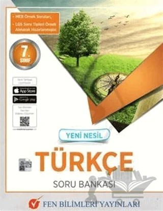 7. Sınıf Türkçe Yeni Nesil Soru Bankası – Kolektif – Fen Bilimleri Yayınları kitap kapağı