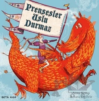 Prensesler Uslu Durmaz – Anna Kemp – Beta Kids kitap kapağı