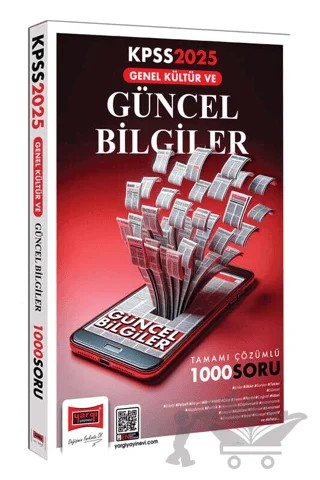 2025 KPSS Genel Kültür Güncel Bilgiler Tamamı Çözümlü 1000 Soru – Kolektif – Yargı Yayınevi kitap kapağı
