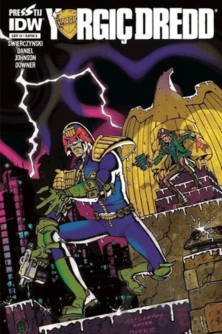 Yargıç Dredd Sayı 14 (Kapak A) – Duane Swierczynski – Presstij Kitap kitap kapağı