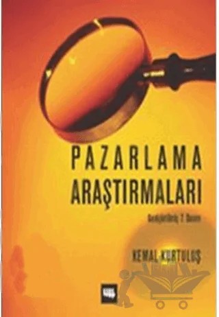 Pazarlama Araştırmaları – Kemal Kurtuluş – Literatür Yayıncılık kitap kapağı