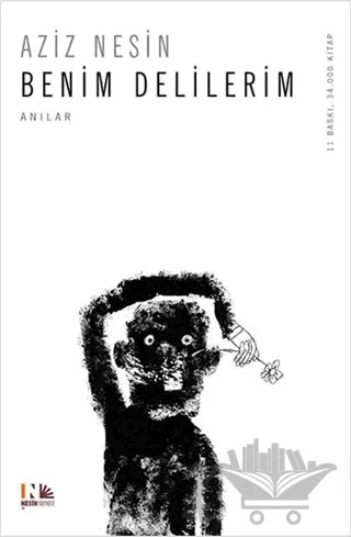 Benim Delilerim – Aziz Nesin – Nesin Yayınevi kitap kapağı