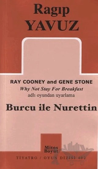 Burcu ile Nurettin – Ragıp Yavuz – Mitos Boyut Yayınları kitap kapağı