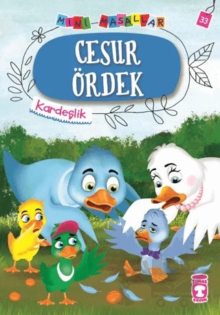 Cesur Ördek - Mini Masallar 4 – Nalan Aktaş Sönmez – Timaş Çocuk kitap kapağı