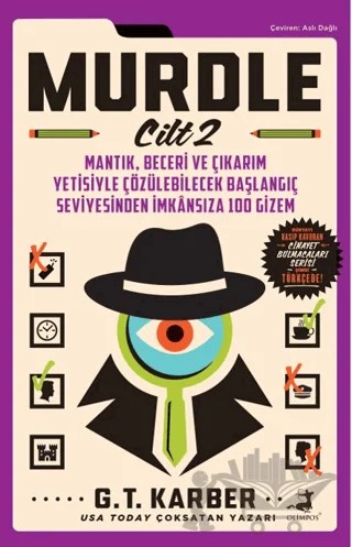 Murdle/ Cilt-2 – G. T. Karber – Olimpos Yayınları kitap kapağı