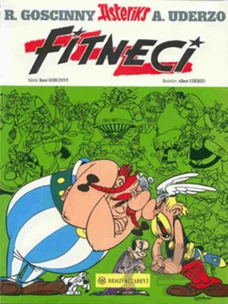 Asteriks Fitneci – Albert Uderzo, Rene Goscinny – Remzi Kitabevi kitap kapağı