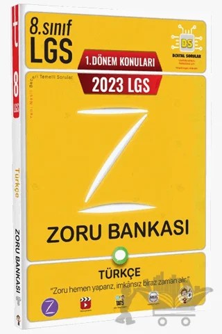 2023 LGS 1. Dönem Türkçe Zoru Bankası – Kolektif – Tonguç Akademi kitap kapağı