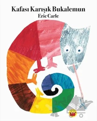 Kafası Karışık Bukalemun – Eric Carle – Kuraldışı Yayınevi kitap kapağı