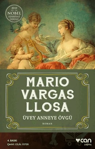 Üvey Anneye Övgü – Mario Vargas Llosa – Can Yayınları kitap kapağı