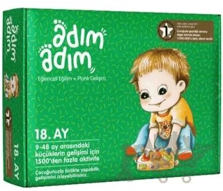 Adım Adım 18. Ay Bebek Eğitim Seti – Kolektif – Adım Adım Bebek Eğitimi kitap kapağı