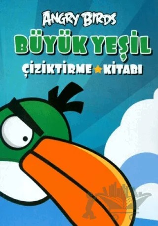 Angry Birds - Büyük Yeşil Çiziktirme Kitabı – Kolektif – Doğan Egmont Yayıncılık kitap kapağı