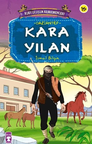 Kara Yılan – İsmail Bilgin – Timaş Çocuk kitap kapağı