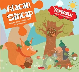 Afacan Sincap – Kolektif – Yakamoz Yayınevi kitap kapağı