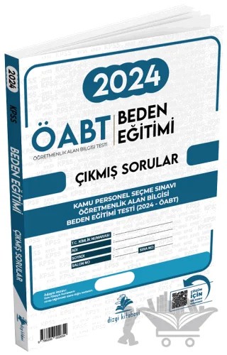 ÖABT MEB-AGS Beden Eğitimi Öğretmenliği 2024 Sınavı Çıkmış Sorular Çözümlü – Kolektif – Dizgi Kitap kitap kapağı