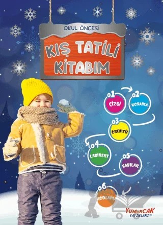 Kış Tatili Kitabım – Tuba Bozcan – Yumurcak Yayınları kitap kapağı