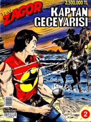 Yeni Zagor Kaptan Gece Yarısı Sayı: 2 – Lal Kitap kitap kapağı