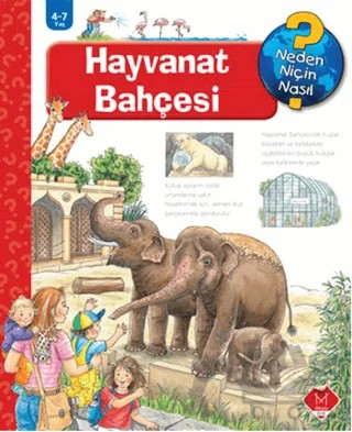 Neden, Niçin, Nasıl? - Hayvanat Bahçesi – Andrea Erne – Mikado Yayınları kitap kapağı