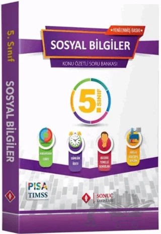 5. Sınıf Sosyal Bilgiler Konu Özetli Soru Bankası Set – Kolektif – Sonuç Yayınları kitap kapağı
