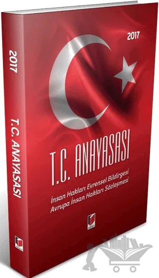 T.C. Anayasası 2017 – Kolektif – Adalet Yayınevi kitap kapağı