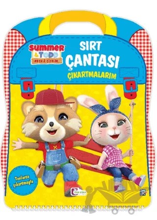 Sırt Çantası Çıkartmalarım – Kolektif – Mor Elma Yayıncılık kitap kapağı