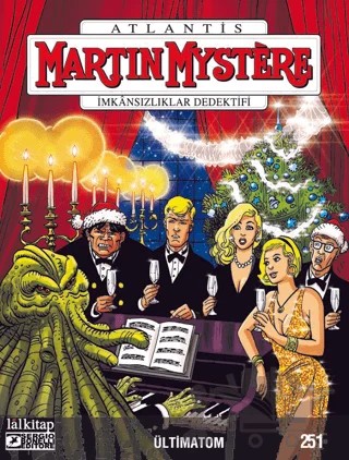 Martin Mystere Sayı 251 – Enrico Lotti – Lal Kitap kitap kapağı