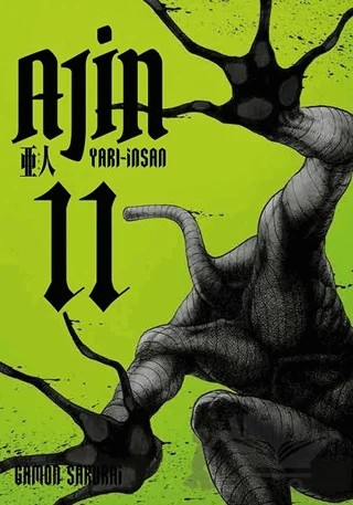 Ajin: Yarı İnsan 11. Cilt – Gamon Sakurai – Gerekli Şeyler Yayıncılık kitap kapağı