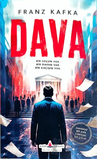 Dava – Franz Kafka – Katip Yayınları kitap kapağı