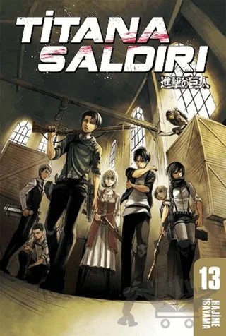 Titana Saldırı 13. Cilt – Hajime İsayama – Gerekli Şeyler Yayıncılık kitap kapağı