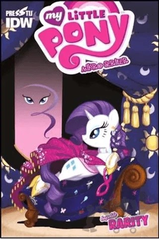 My Little Pony: Mikro - Seriler - Rarity – Katie Cook – Presstij Kitap kitap kapağı