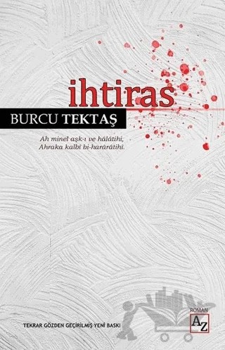 İhtiras – Burcu Tektaş – Az Kitap kitap kapağı