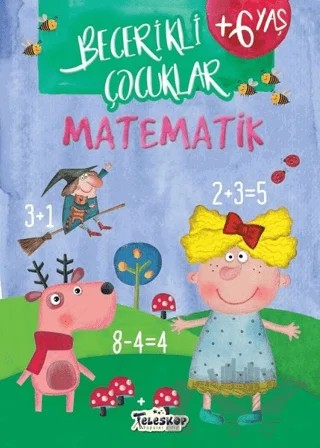 Matematik - Becerikli Çocuklar – Kolektif – Teleskop Popüler Bilim kitap kapağı