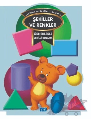 Örneklerle Şekilli Boyama – Renkler ve Şekiller – Kolektif – Parıltı Yayınları kitap kapağı
